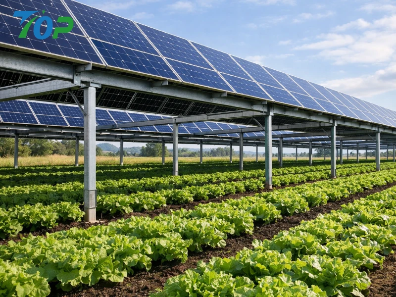 Agrivoltaics: Hur man odlar högavkastande grödor under solpaneler