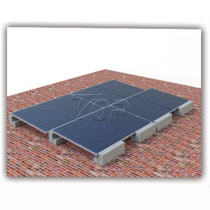 Ballast platt tak Solar monteringssystem