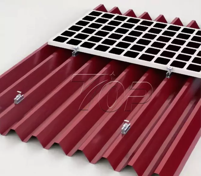 Mini Rail for Metal Roof Solar Panel Mounting
