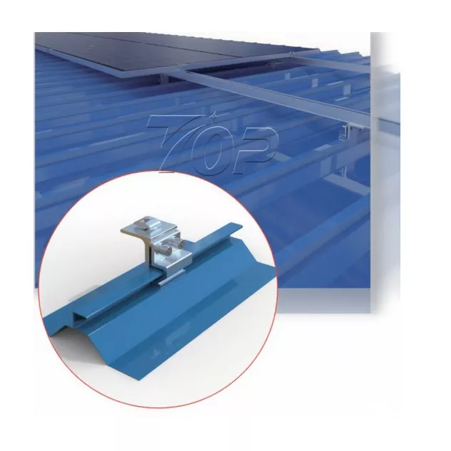Metalltak Klip Lok Solar Monteringssystem