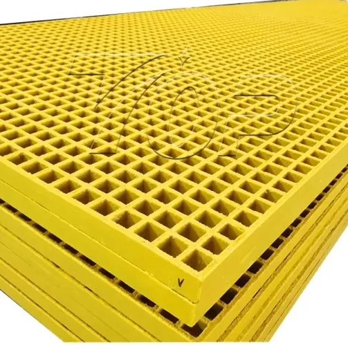 Gjuten galler i glasfiber
