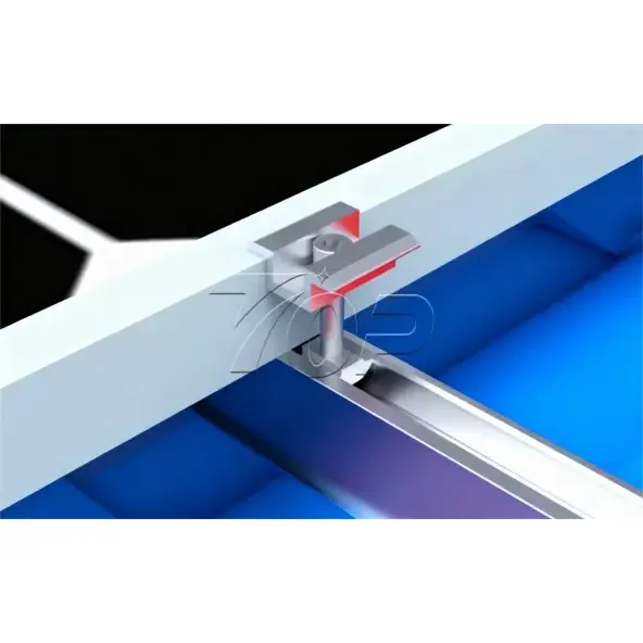 Mellanklämmor i PV aluminium
