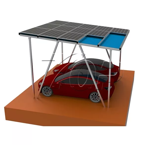 Carport för solpaneler
