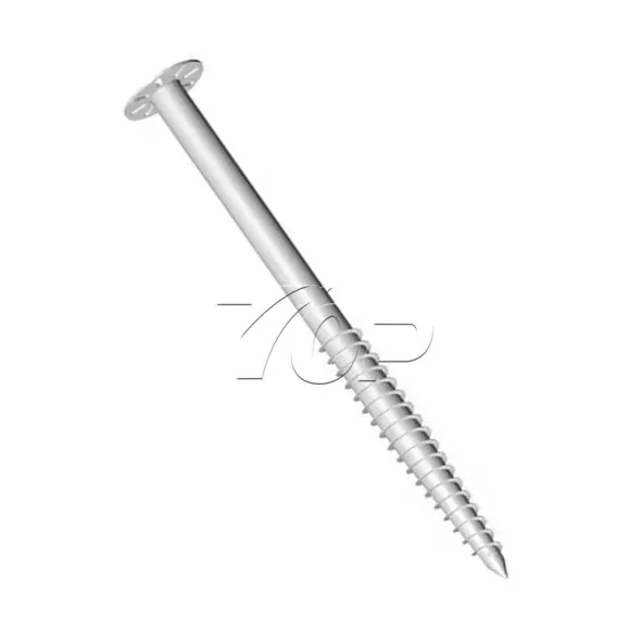 Solar Ground Screw för Solid Foundation Montering